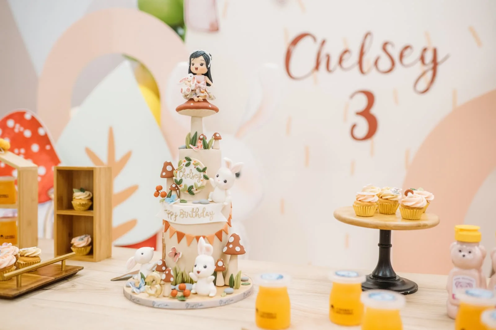 How to Choose a 3-Year-Old Girl's Birthday Theme? 5 Formulas from a Real Mushroom + Bunny Party